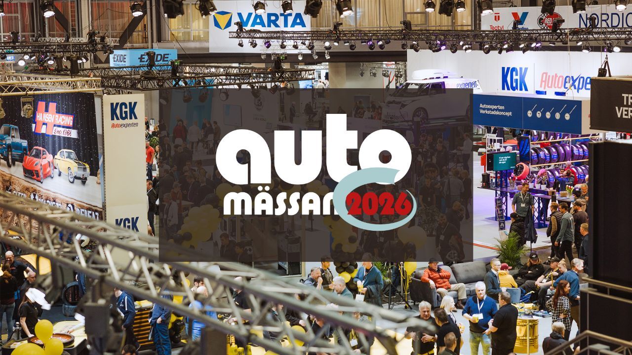 Autocirc exhibits at Automässan in Gothenburg, 14–17 January