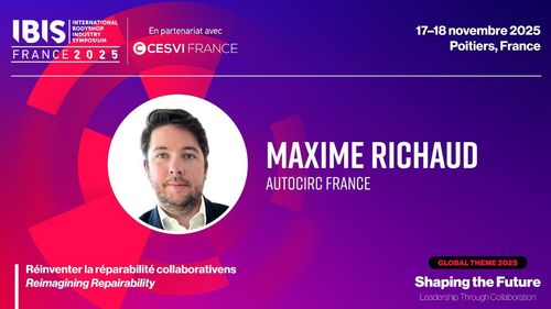 Autocirc joins IBIS France 2025 – Reimaging Repairability 